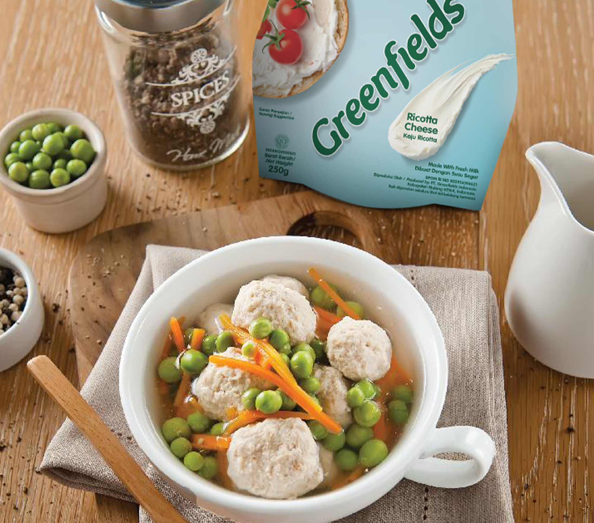 Chicken and Ricotta Dumpling Soup