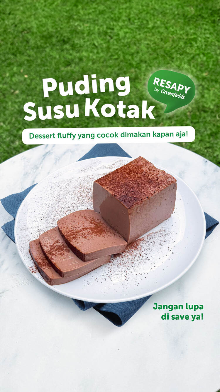 Puding Susu Kotak